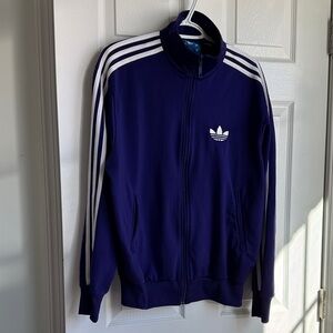 Adidas Men's Deep Purple Track Jacket